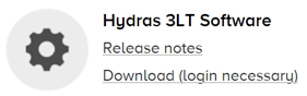 Hydras 3LT Software Screenshot